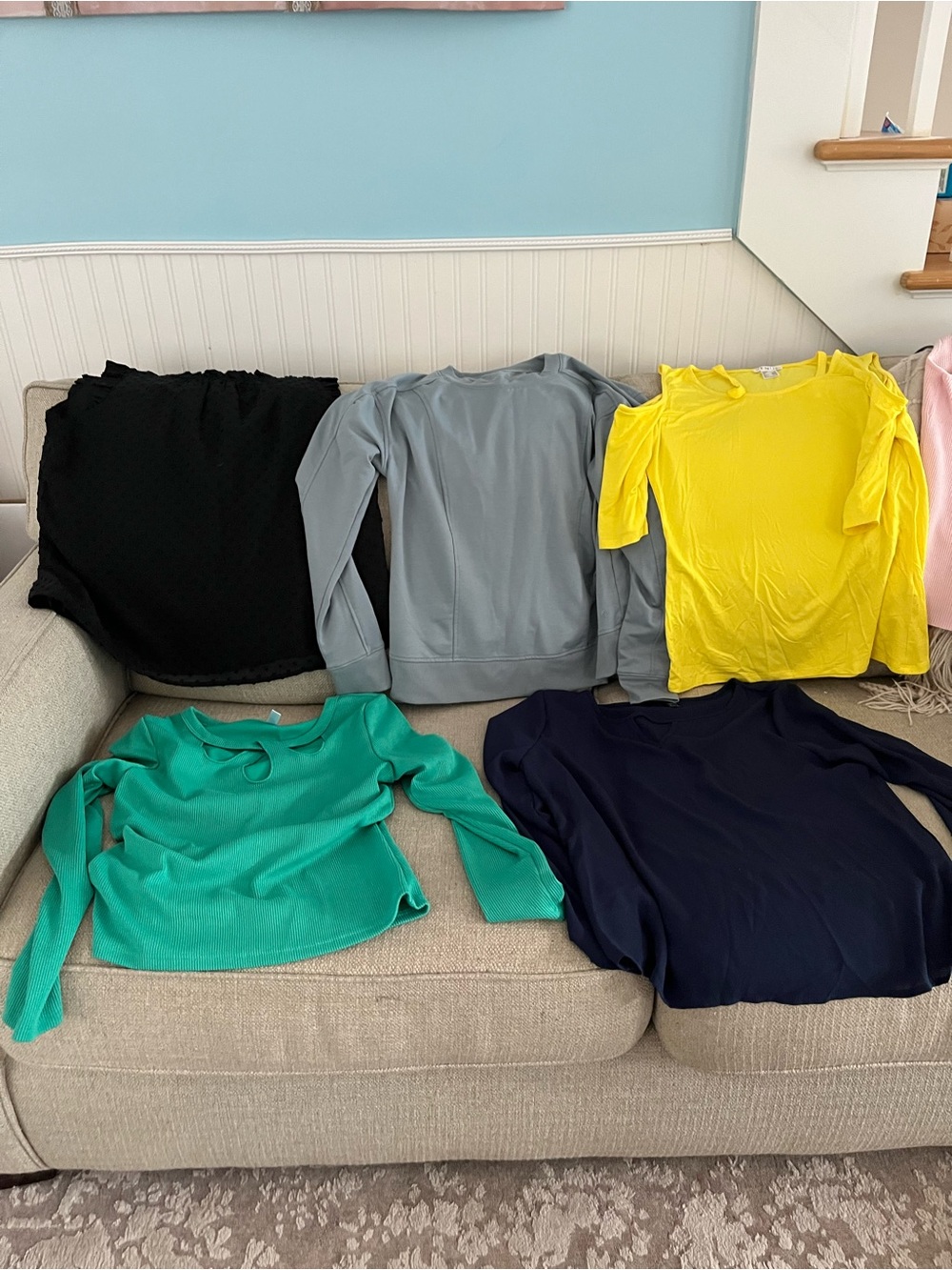 Women’s Lightweight Crew Neck Sweaters and Other Clothing